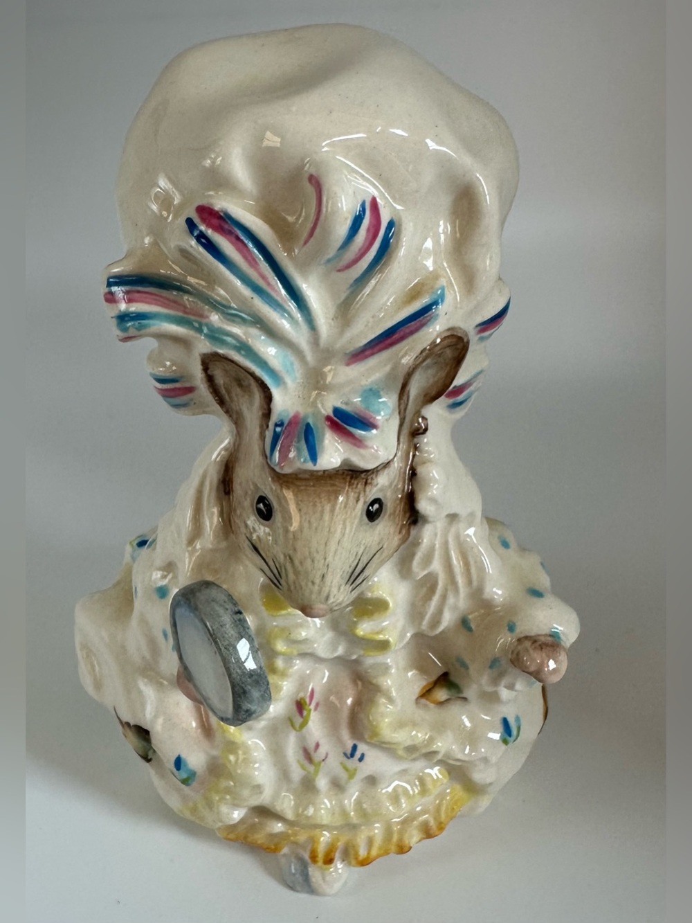 F Warne & Co  Beatrix Potter “Lady Mouse” 1951 Beswick England